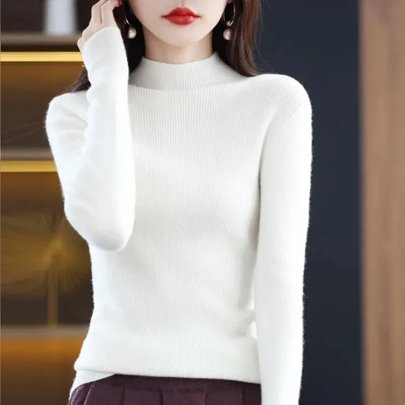 Pullover Feminino Slim Fit