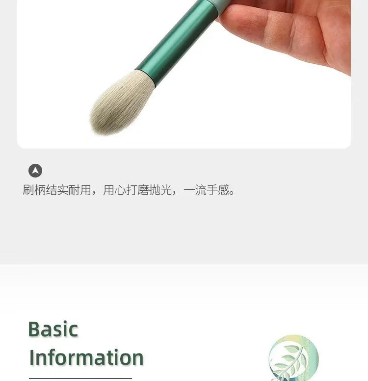 Conjunto de 13 pincéis de maquiagem macios e fofos para cosméticos, base, blush, pó, sombra, pincel de maquiagem para misturar, ferramenta de beleza