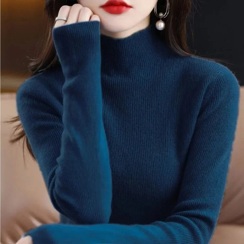 Pullover Feminino Slim Fit