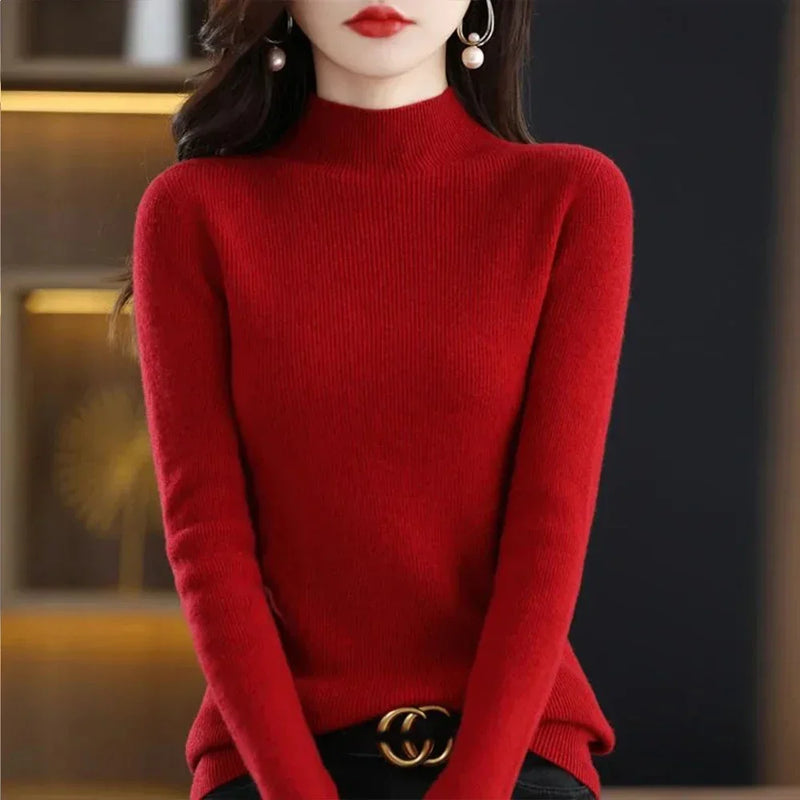 Pullover Feminino Slim Fit