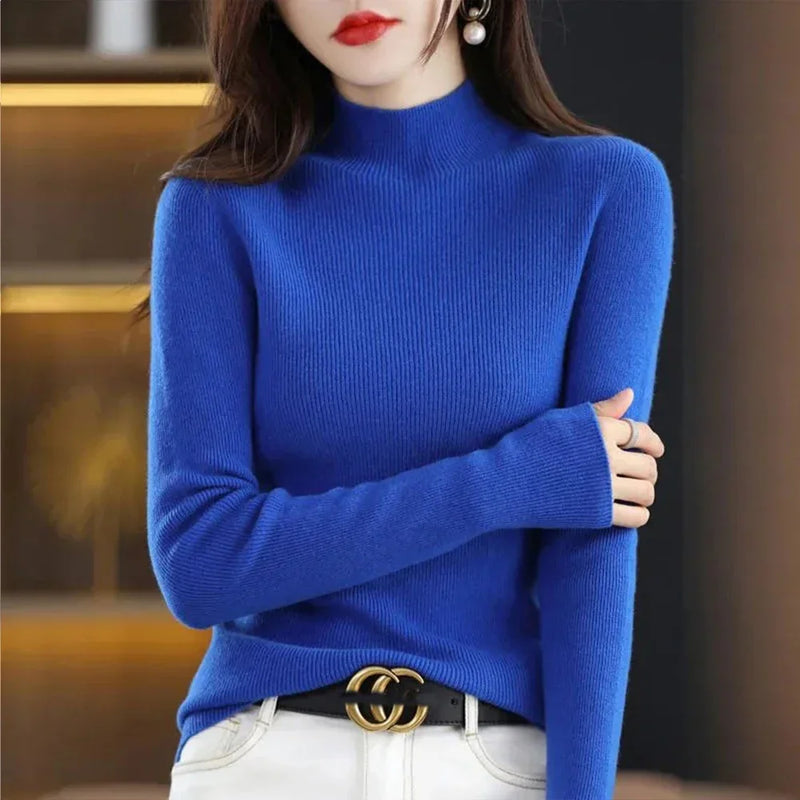 Pullover Feminino Slim Fit